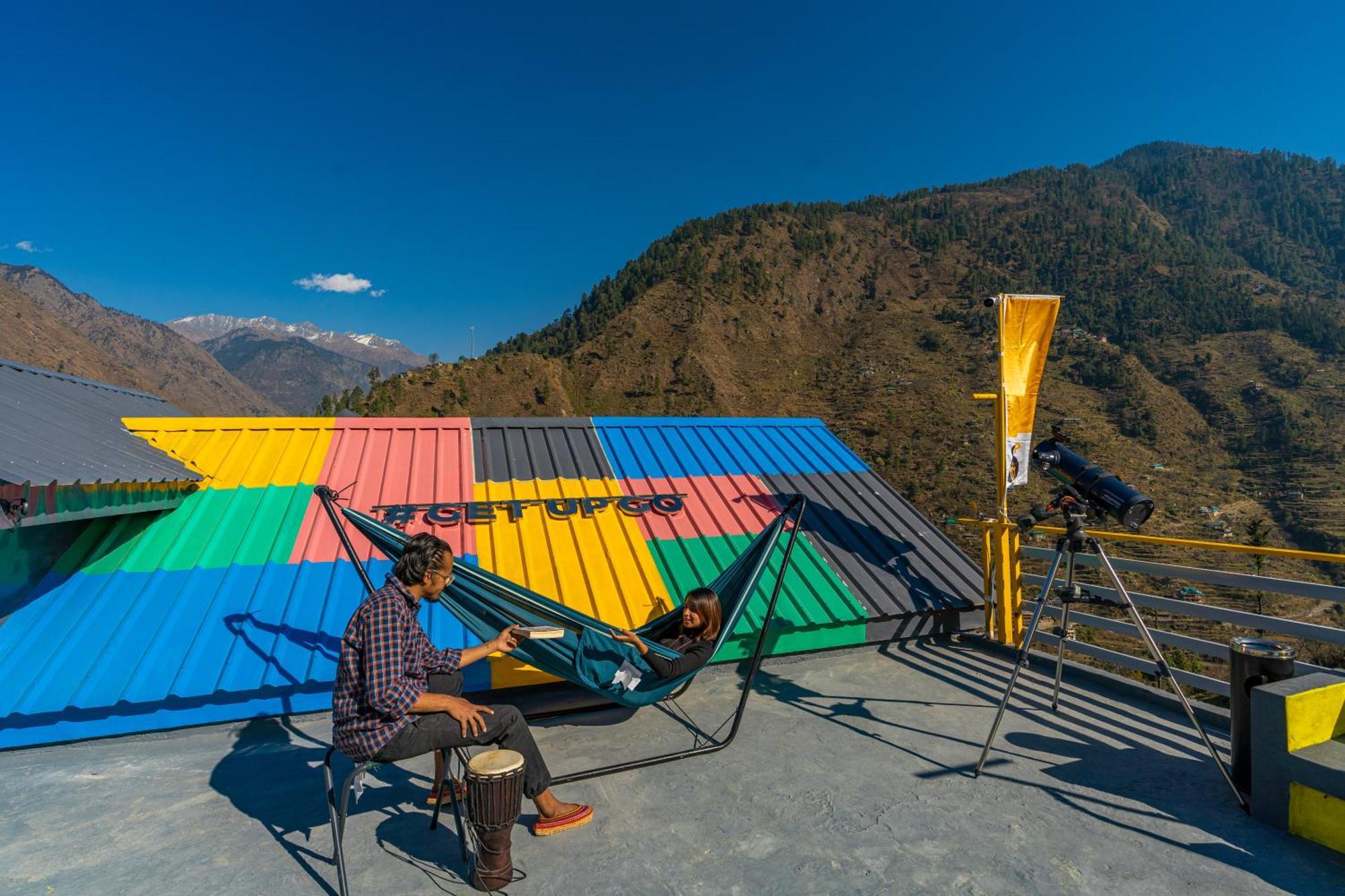 The Hosteller Tirthan Valley Gushaini Exteriör bild